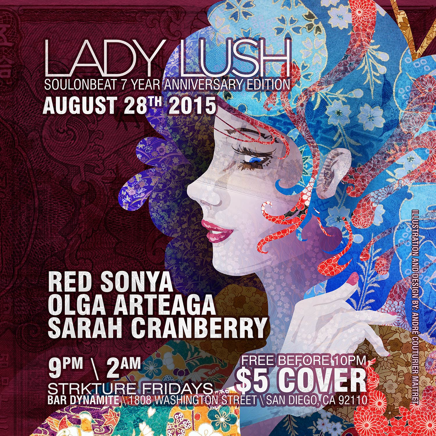 Lady Lush Returns to Strkture Fridays