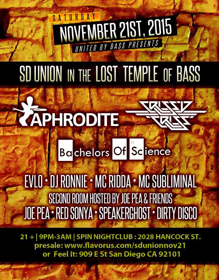 SD Union In The Lost Temple Of Bass