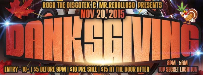 Rock The Discotek & Mr. Robolloso Present Danksgiving