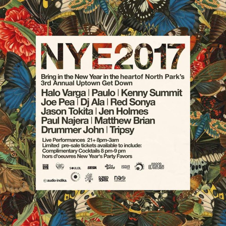 North Park NYE 2017 Uptown Get Down