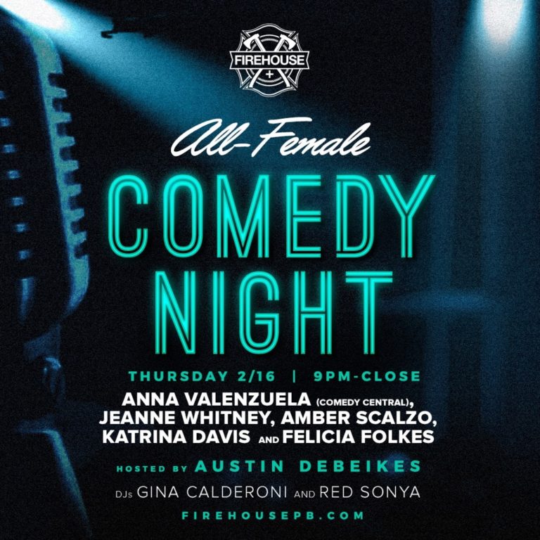 all female comedy night