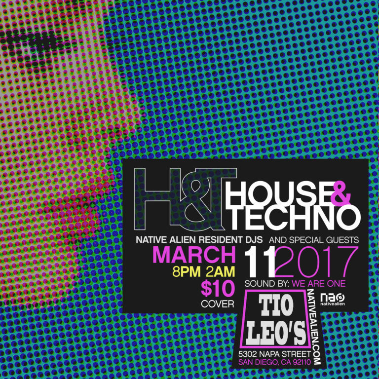 Native Alien Presents House & Techno March 11th