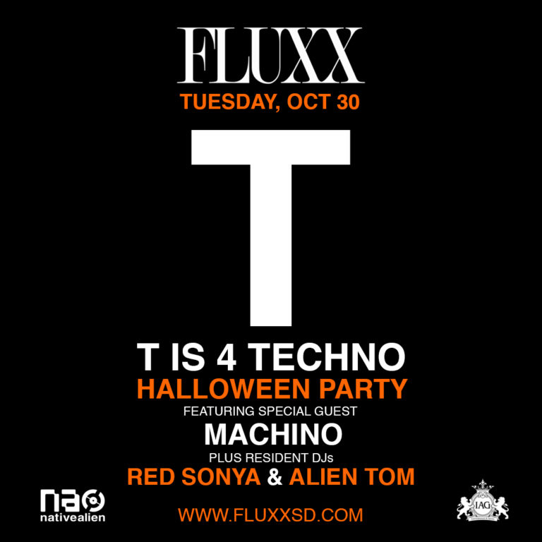 T is 4 Techno Halloween Party 2018