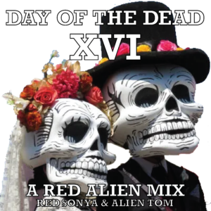 Day Of The Dead 16 Red Alien 2024