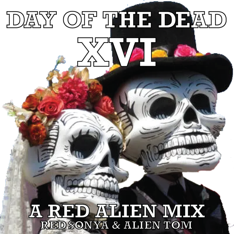 Day Of The Dead 16 Red Alien 2024